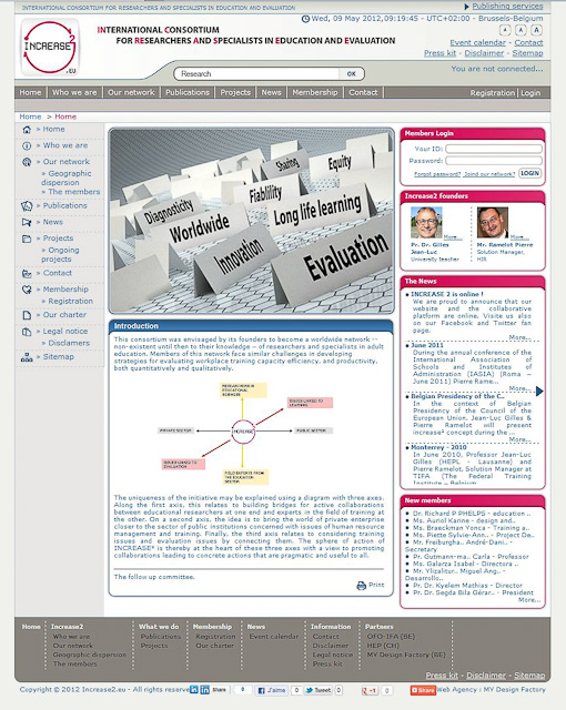 Site web et platforme collaborative