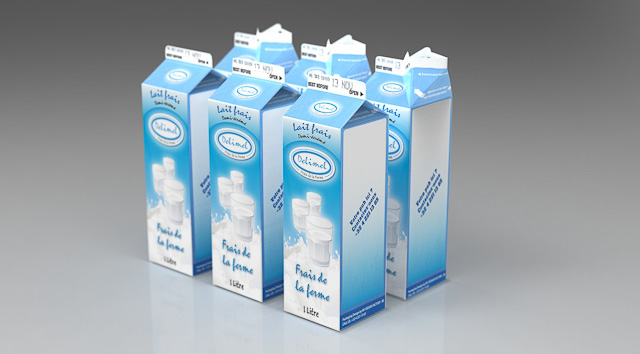 Packshot 3D Packaging design